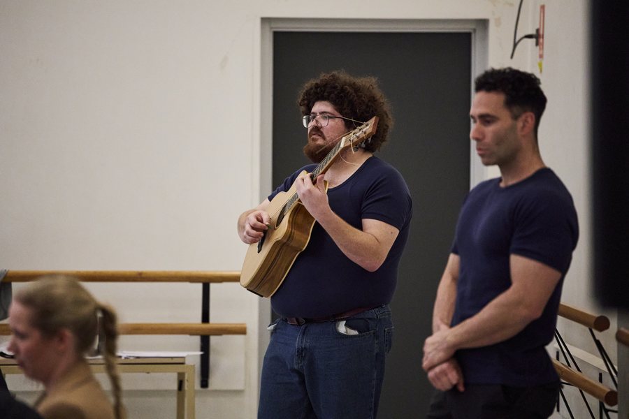 The Dig rehearsal — live music on guitar
